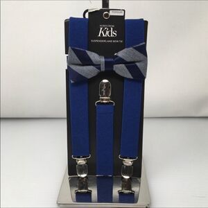 Nordstrom Bow Tie & Suspender Set (E6)